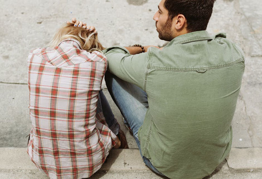 a young women dealing with constant stress due to a toxic relationship