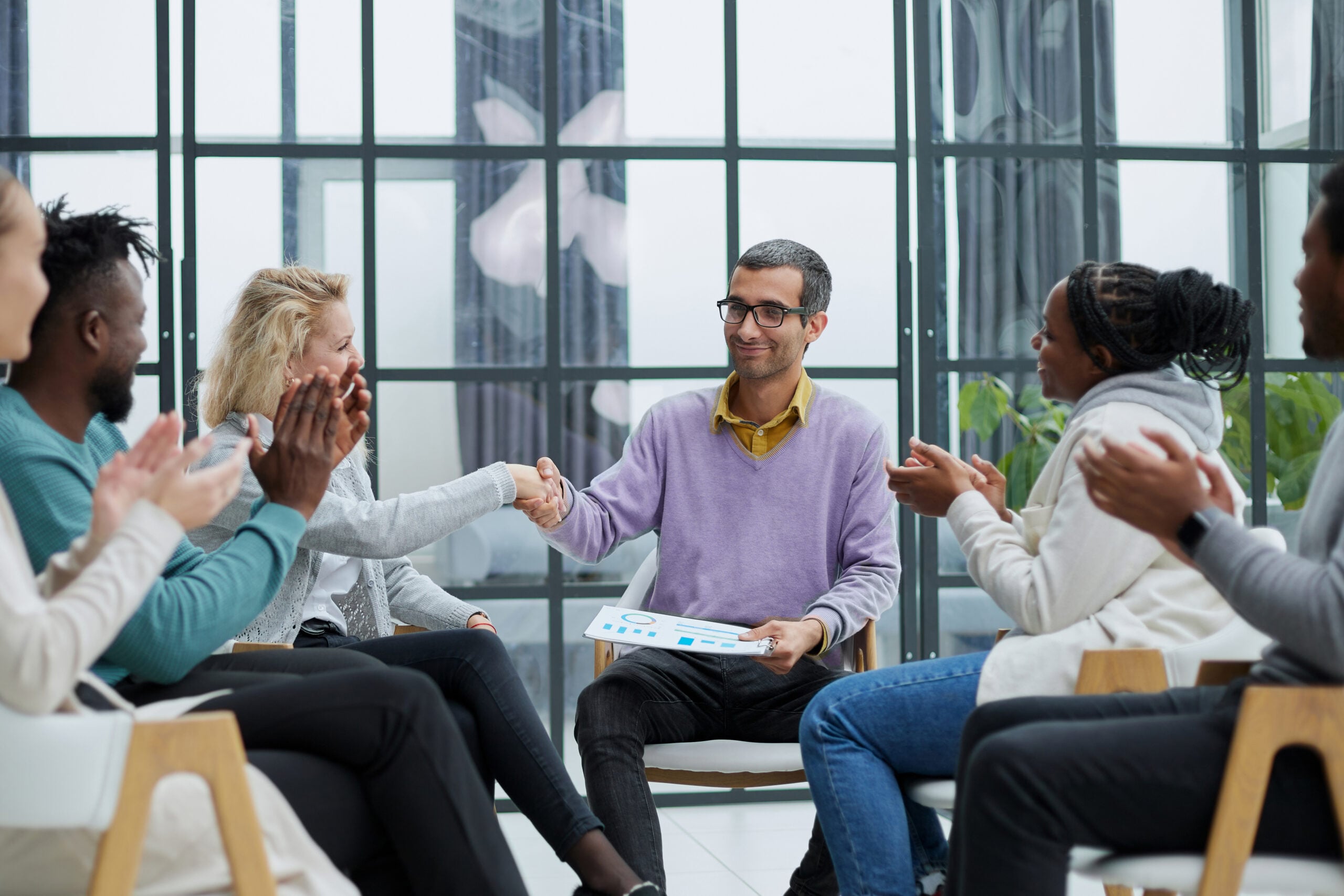 Executive Team Listening to Contrary Views from Colleague texas executive rehab
